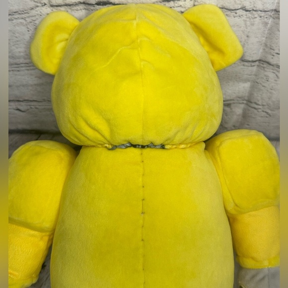 Build A Bear Transformer Bear Bumblebee Yellow Retired Rare Plush - Picture 10 of 15